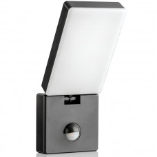 Φωτιστικό Απλίκα LED 15W 230V 1100lm 4000K Μαύρη IP65 με Ανιχνευτή Κίνησης 99DS207BL